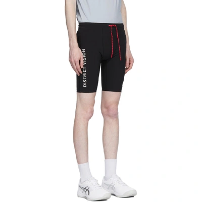 Shop District Vision Black Tomtom Half-tights Shorts