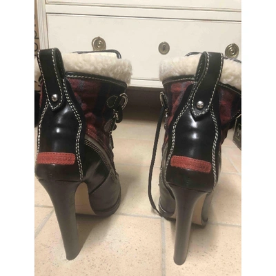 Pre-owned Dsquared2 Multicolour Leather Ankle Boots