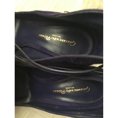 Pre-owned Gianvito Rossi Gianvito Heels In Purple