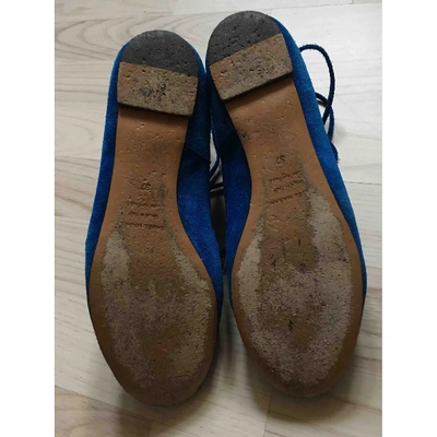 Pre-owned Isabel Marant Ballet Flats In Blue