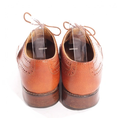 Pre-owned Ludwig Reiter Brown Leather Lace Ups