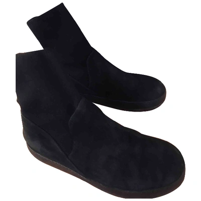Pre-owned Marsèll Leather Boots In Black