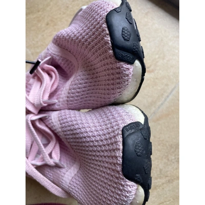 ADIDAS ORIGINALS Pre-owned Ultraboost Cloth Trainers In Pink