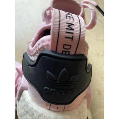 Pre-owned Adidas Originals Ultraboost Cloth Trainers In Pink