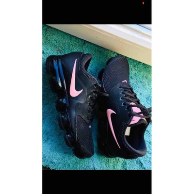 Pre-owned Nike Air Vapormax Black Cloth Trainers