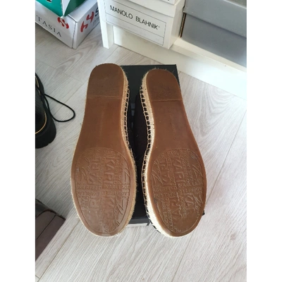 Pre-owned Karl Black Cloth Espadrilles