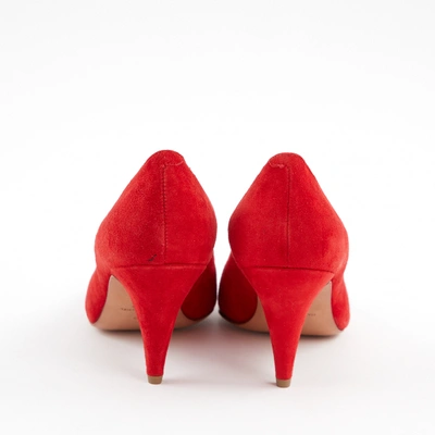 Pre-owned Mansur Gavriel Heels In Red