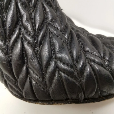 Pre-owned Alessandro Dell'acqua Black Leather Boots