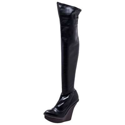 Pre-owned Stella Mccartney Black Cloth Boots