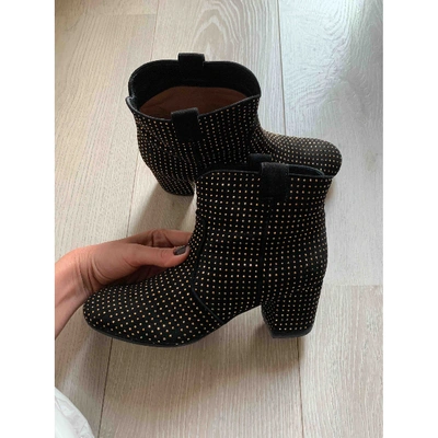 Pre-owned Laurence Dacade Ankle Boots In Black