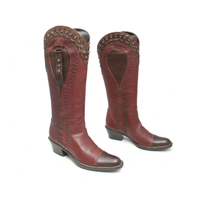 Pre-owned Barbara Bui Brown Leather Boots