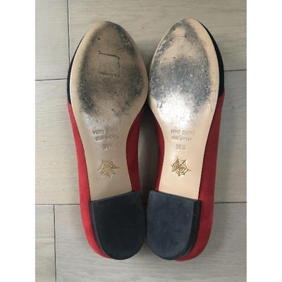 Pre-owned Charlotte Olympia Ballet Flats In Other