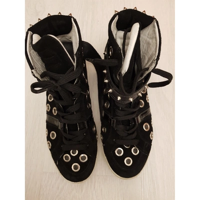 Pre-owned Barbara Bui Trainers In Black