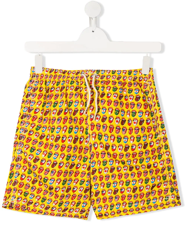 rolling stones swim trunks