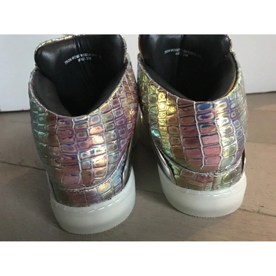Pre-owned Alejandro Ingelmo Leather Trainers