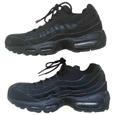 Pre-owned Nike Air Max 95 Trainers In Black