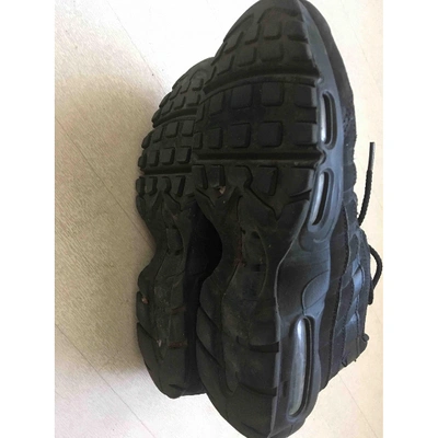 Pre-owned Nike Air Max 95 Trainers In Black