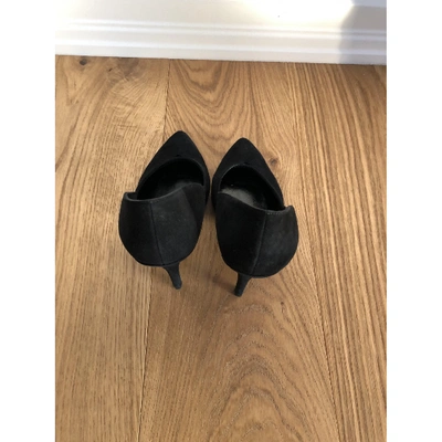 Pre-owned Emporio Armani Heels In Black