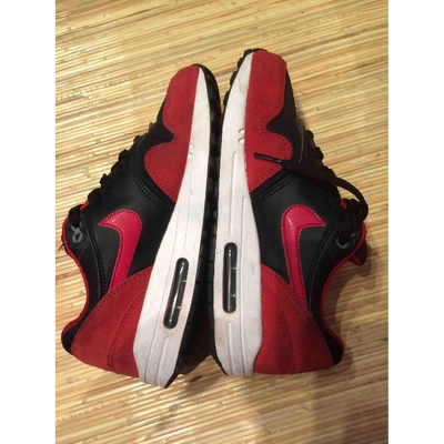 Pre-owned Nike Air Max Cloth Trainers In Red