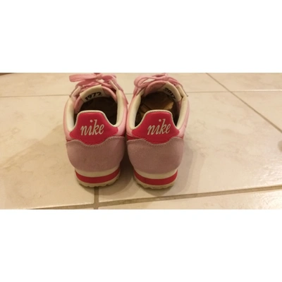 Pre-owned Nike Cortez Pink Trainers