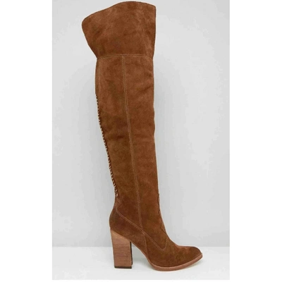 Pre-owned Dolce Vita Boots In Brown