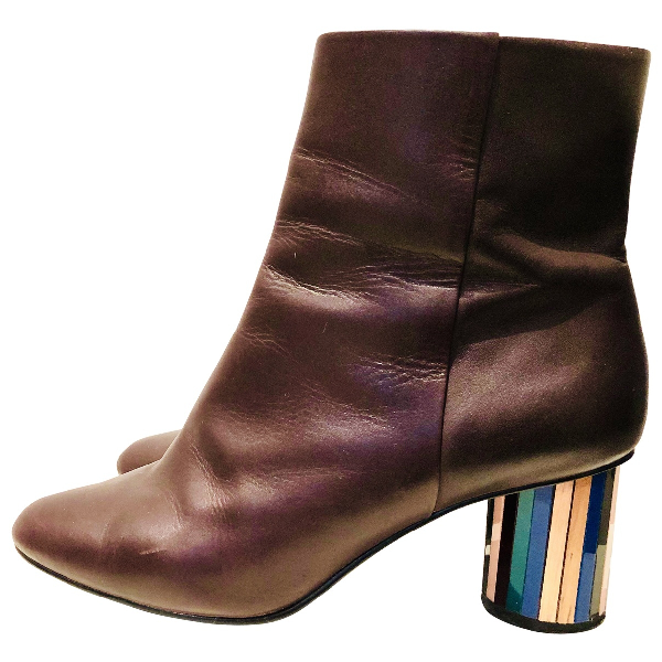 kurt geiger burgundy boots