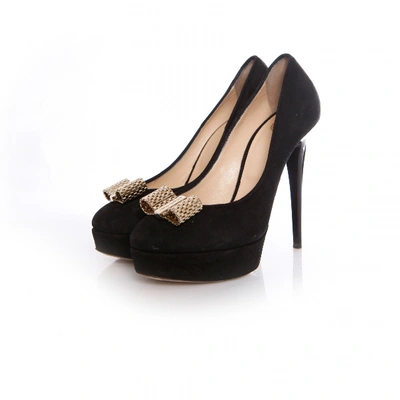 Pre-owned Elisabetta Franchi Heels In Black