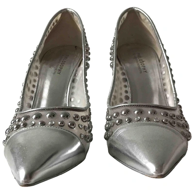 Pre-owned Philosophy Di Alberta Ferretti Silver Leather Heels