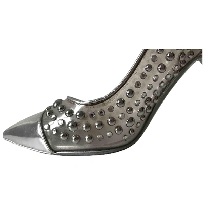 Pre-owned Philosophy Di Alberta Ferretti Silver Leather Heels