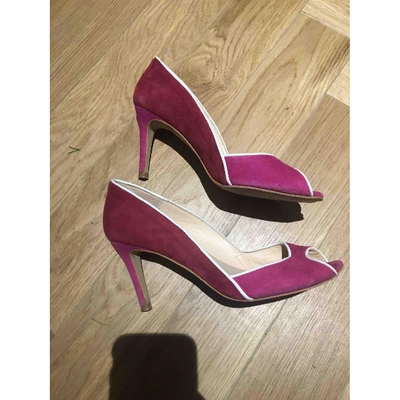 Pre-owned Mellow Yellow Heels In Pink
