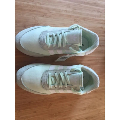 Pre-owned Adidas Originals Green Cloth Trainers