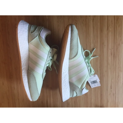 Pre-owned Adidas Originals Green Cloth Trainers