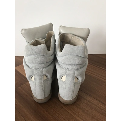 Pre-owned Isabel Marant Bayley Trainers In Grey