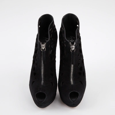 Pre-owned Giuseppe Zanotti Boots In Black