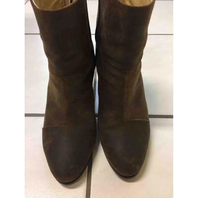 Pre-owned Rag & Bone Leather Ankle Boots