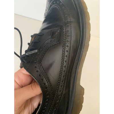 Pre-owned Dr. Martens' 3989 (brogue) Leather Lace Ups In Black
