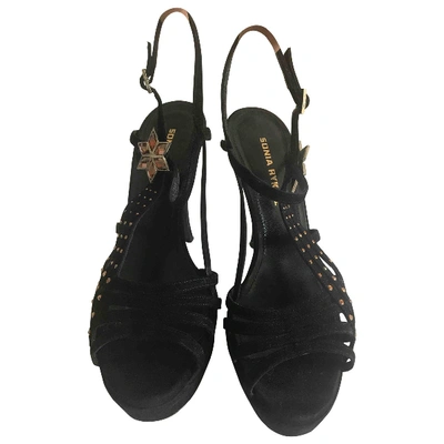 Pre-owned Sonia Rykiel Sandals In Black