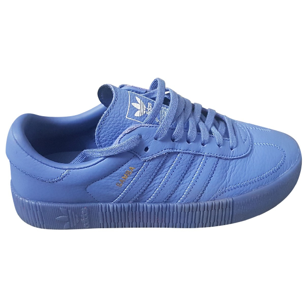 blue samba trainers