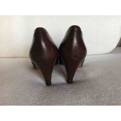Pre-owned Fendi Leather Heels In Multicolour