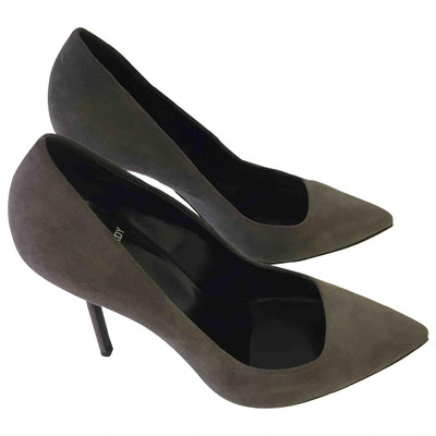 Pre-owned Pierre Hardy Heels In Grey