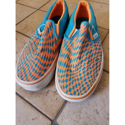 Pre-owned Vans Trainers In Turquoise