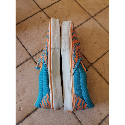 Pre-owned Vans Trainers In Turquoise