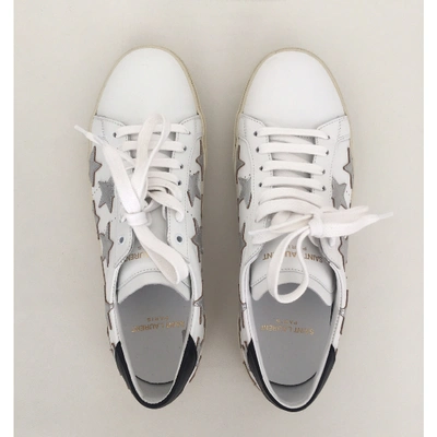 Pre-owned Saint Laurent Leather Trainers
