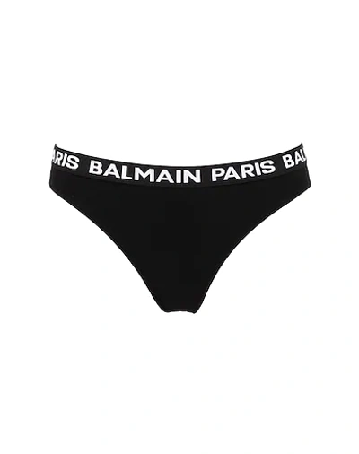 Shop Balmain Briefs In Black