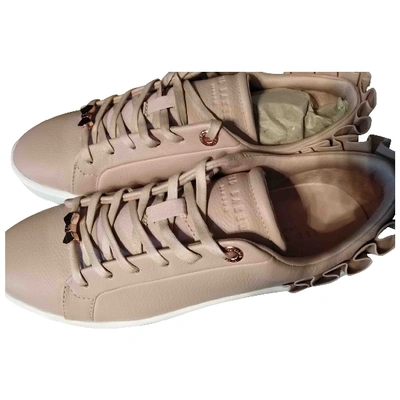 Pre-owned Ted Baker Leather Trainers