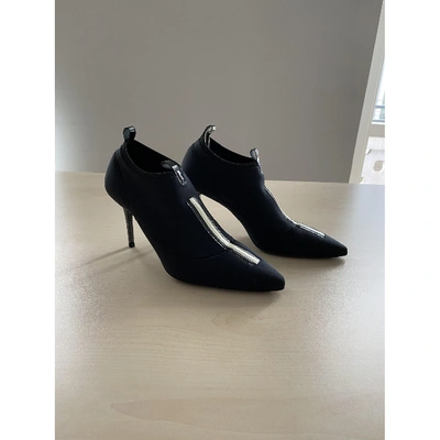 Pre-owned Acne Studios Ankle Boots In Black