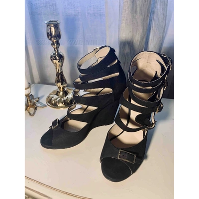 Pre-owned Chloé Sandals In Black