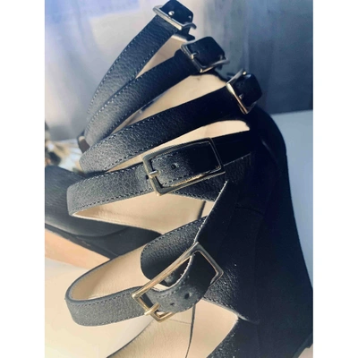 Pre-owned Chloé Sandals In Black