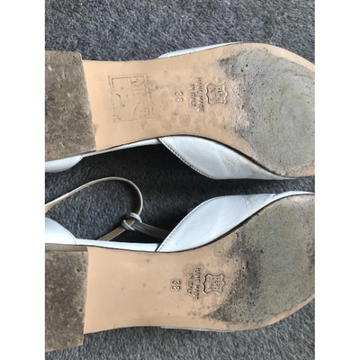 Pre-owned Paul & Joe Leather Ballet Flats In White