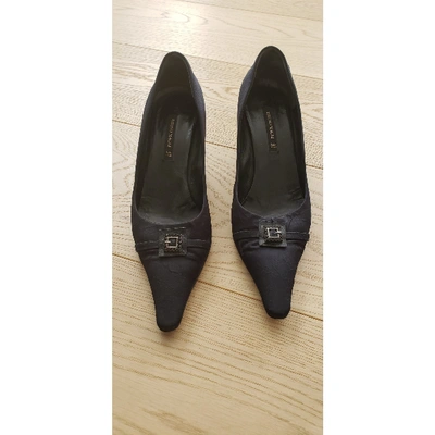 BRUNO MAGLI Pre-owned Cloth Heels In Black